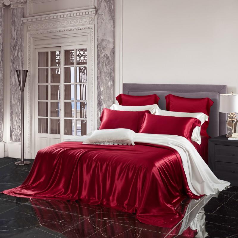 Luxury Mulberry Silk Duvet Cover Set (100% Mulberry Silk)