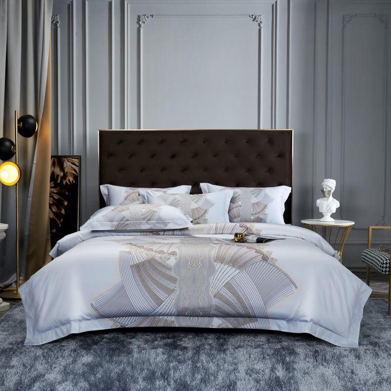 Art Deco Egyptian Cotton Duvet Cover Set (1000TC)
