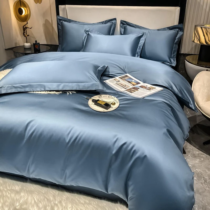 Luxury Long-Staple Cotton Duvet Cover Set (800TC)