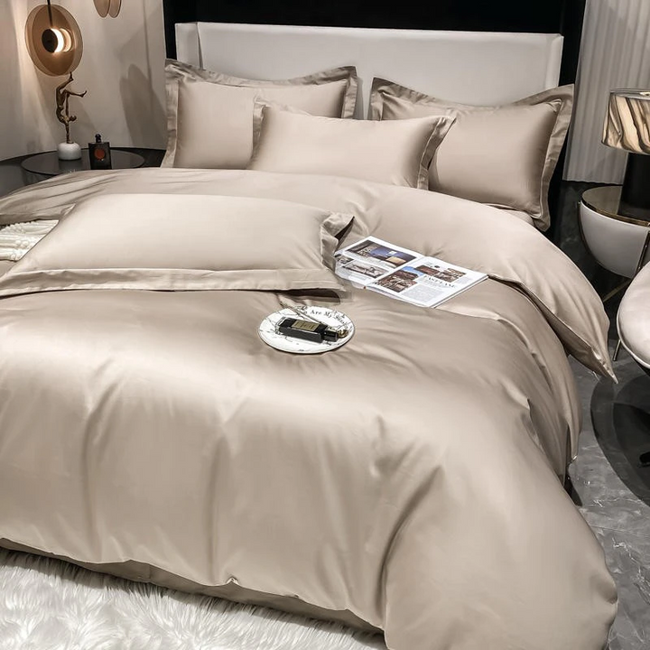 Luxury Long-Staple Cotton Duvet Cover Set (800TC)