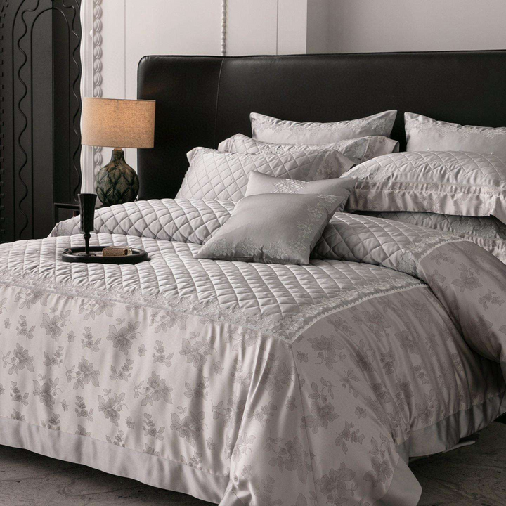 Quilted Egyptian Cotton Duvet Cover Set (1000TC)