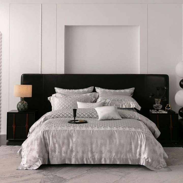 Quilted Egyptian Cotton Duvet Cover Set (1000TC)