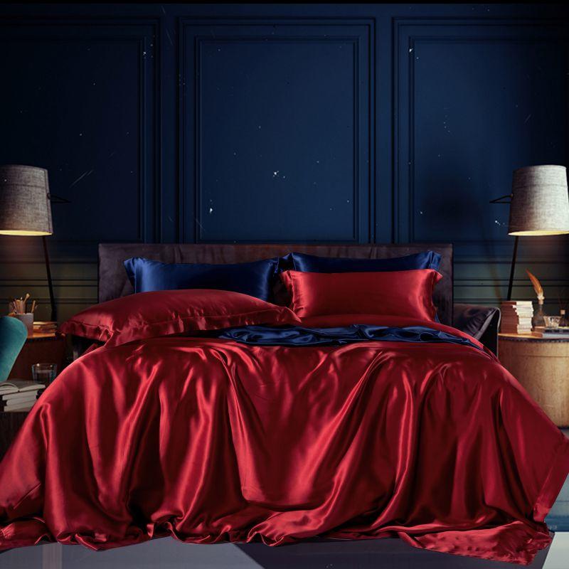 Luxury Mulberry Silk Duvet Cover Set (100% Mulberry Silk)