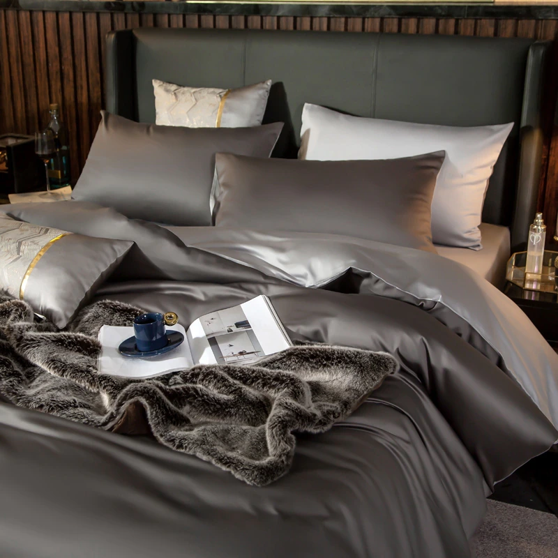 Luxury Egyptian Cotton Duvet Cover Set (600TC)