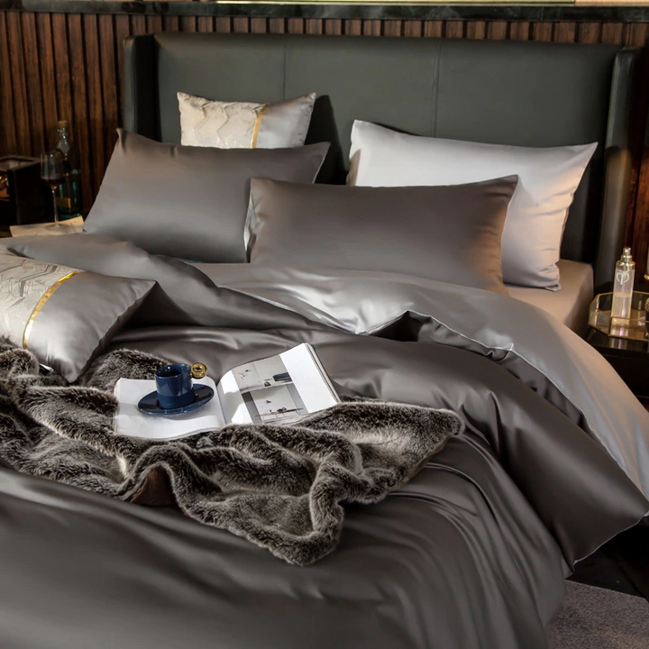 Luxury Egyptian Cotton Duvet Cover Set (600TC)