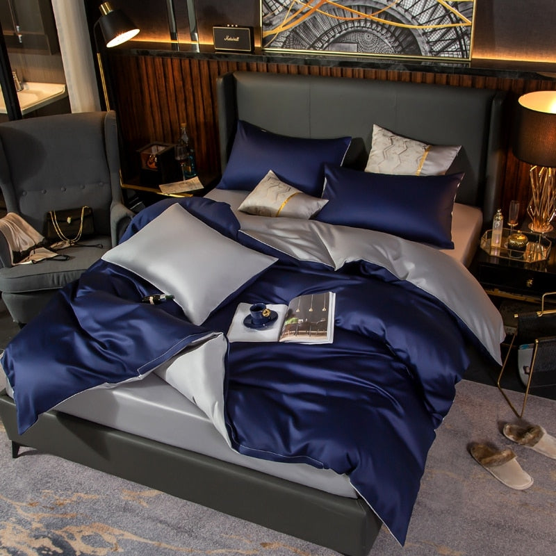 Luxury Egyptian Cotton Duvet Cover Set (600TC)