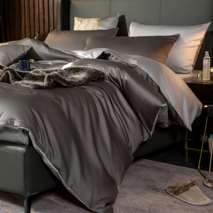 Luxury Egyptian Cotton Duvet Cover Set (600TC)