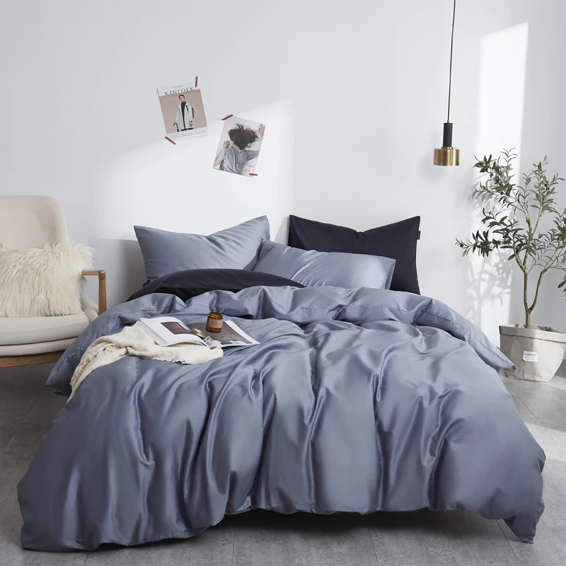 Luxury Reversible Duvet Cover Set (500TC Egyptian Cotton)