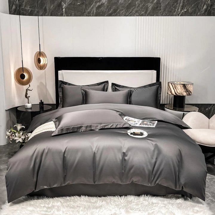 Luxury Long-Staple Cotton Duvet Cover Set (800TC)