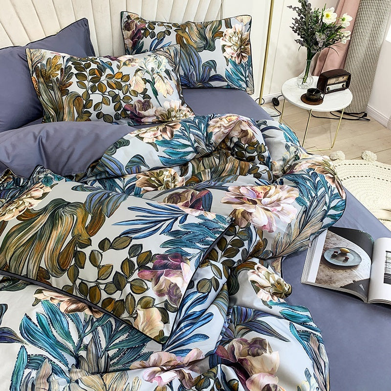 Botanical Garden Duvet Cover Set – 100% Egyptian Cotton 600TC