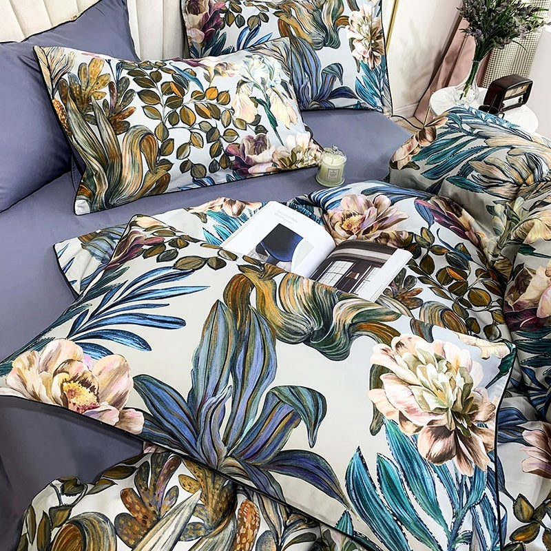 Botanical Garden Duvet Cover Set – 100% Egyptian Cotton 600TC