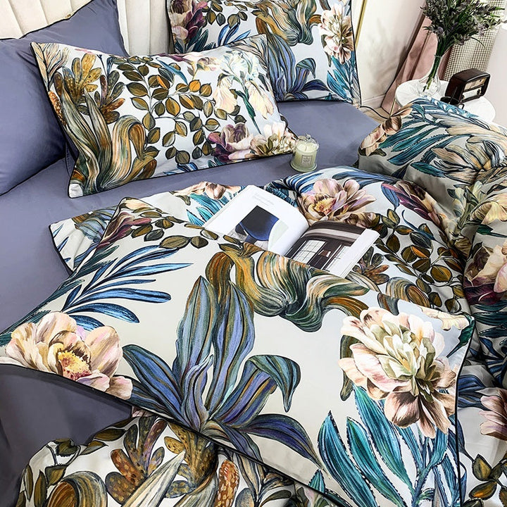 Botanical Garden Duvet Cover Set – 100% Egyptian Cotton 600TC