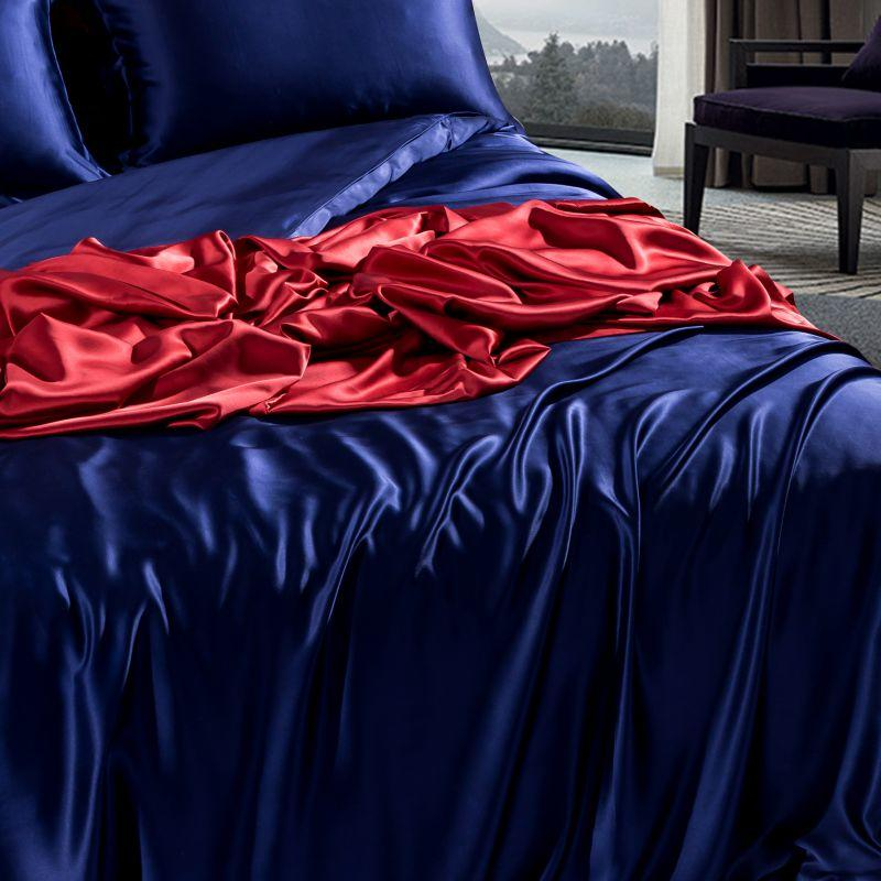 Luxury Mulberry Silk Duvet Cover Set (100% Mulberry Silk)