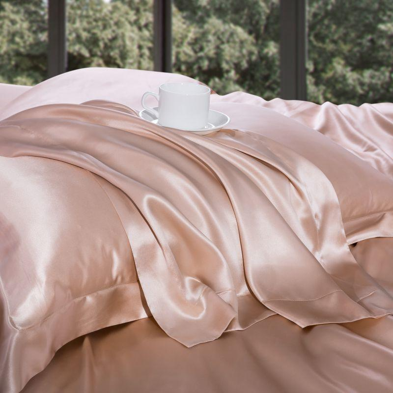 Luxury Mulberry Silk Duvet Cover Set (100% Mulberry Silk)