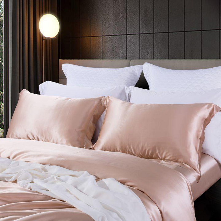 Luxury Mulberry Silk Duvet Cover Set (100% Mulberry Silk)